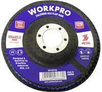 WorkPro WP407519 Disque à surfacer à lamelles Diamètre 115 mm Ø de perçage 22.2 mm 10 pc(s)