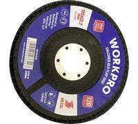 WorkPro WP407525 Disque à surfacer à lamelles Diamètre 125 mm Ø de perçage 22.2 mm 10 pc(s)