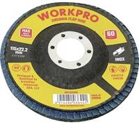 WorkPro WP407550 Disque à surfacer à lamelles Diamètre 115 mm Ø de perçage 22.2 mm 10 pc(s)