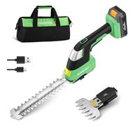 WORKPROX Cisaille Sculpte-Haie sans Fil 20 V avec Batterie 2,0 Ah