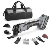 WORKPROX Outil Multifonction Oscillant 20V sans Fil sans Balais 6 Vitesses