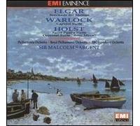 Works By Elgar, Warlock, Holst conducted by Sir Malcolm Sargent [UK Import]