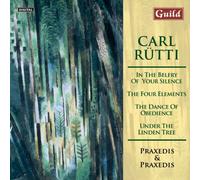 Carl Rutti – In the Belfry of Your Silence – Œuvres pour piano et harpe – Guild
