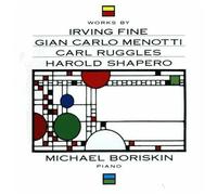 Boriskin – Joue Fine, Menotti, Ruggles, Shapero – ECM