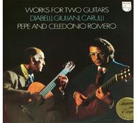 Works For Two Guitars - Diabelli, Giuliani, Carulli - 12" vinyl LP - Pepe & Celedonio Romero - Philips 9500 352