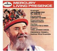 WORKS FOR WIND ENSEMBLE CD NEUF KHATCHATURIAN/GRAINGER/PERSICHETTI/+