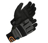 Worksafe M50 Lot de 6 paires de gants thermiques d'hiver ultra-résistants et respirants Noir/doublure Taille 9 = L