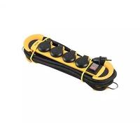 Workshop extension cord 4 AC sockets, 5m, 3680W