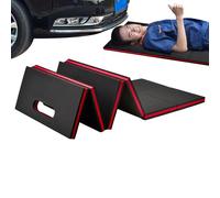 Workshop Tapis de sol, coussin de sol, poignée de transport fluide, en mousse EVA avec base glissante, couche imperméable pour paysages de réparation automobile, nettoyage domestique
