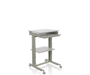 WORKSTATION | 60x50 - Bureau assis-debout Gris