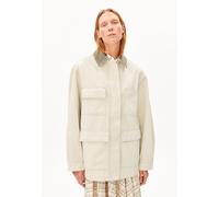 ARMEDANGELS Veste mi-saison brun foncé / blanc cassé, Taille XS