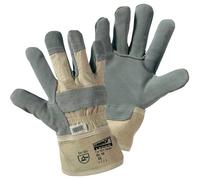 Worky L+D Master 1501 Gants de travail en cuir fendu Taille XL EN 388 CAT II 1 P