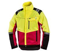 Leipold + Döhle Veste forêt confort taille M jaune néon/rouge 60%PES/40%CO Quantité:1