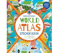 World Atlas Sticker Book – Barefoot Sticker Books – n° 1