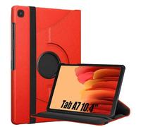 World biz Étui rotatif à 360° pour Galaxy Tab A7 10,4" 2022 2020 (SM-T500/ T503/ T505/ T507/T509), coque fine rotative avec coque arrière rigide en PC, fonction veille/réveil automatique pour Galaxy