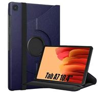 World biz Étui rotatif à 360° pour Galaxy Tab A7 10,4" 2022 2020 (SM-T500/ T503/ T505/ T507/T509), coque fine rotative avec coque arrière rigide en PC, fonction veille/réveil automatique, Galaxy Tab