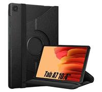 World biz Étui rotatif à 360° pour Galaxy Tab A7 10,4" 2022 2020 (SM-T500/ T503/ T505/ T507/T509), coque fine rotative avec dos rigide en PC, fonction veille/réveil automatique pour Galaxy Tab A7