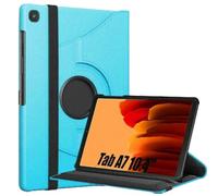 World biz Étui rotatif à 360° pour Galaxy Tab A7 10,4" 2022 2020 (SM-T500/ T503/ T505/ T507/T509), coque fine rotative avec dos rigide en PC, fonction veille/réveil automatique pour Galaxy Tab A7