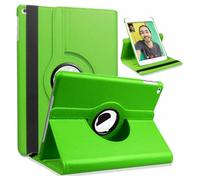 World Biz Étui rotatif pour iPad 9.7 2018/2017 / iPad Air 2 / iPad Air (9,7") - Rotation à 360 degrés - Support de visualisation multi-angle - En cuir synthétique résistant aux chocs - Fonction