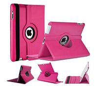 World biz Étui rotatif pour iPad Mini 4 Mini 5 (7,9"), iPad Mini4 (2015), iPad Mini5 (2019), rotation à 360 degrés, coque de protection antichoc avec fonction veille/réveil automatique (rose)