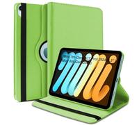 World biz Étui rotatif pour iPad mini (A17 Pro, modèle 2024, 7ème génération)/mini 6 (modèle 2021, 6ème génération), support de protection rotatif à 360 degrés, fonction veille/réveil automatique