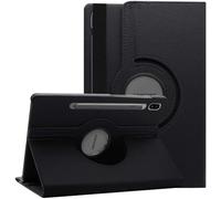 World biz Étui rotatif pour Samsung Galaxy Tab S9 Ultra 14,6 pouces 2023 (X910/X916) Rotation à 360 degrés Support de protection en cuir Folio Cover Back, fonction veille/réveil automatique (Noir)