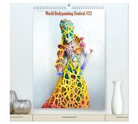 World Bodypainting Festival #21 (hochwertiger Premium Wandkalender 2026 DIN A2 hoch), Kunstdruck in Hochglanz: Erstaunliche und farbenfrohe Bodypainting Kunstwerke