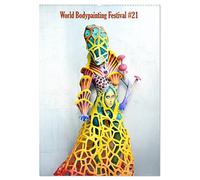 World Bodypainting Festival #21 (Wandkalender 2026 DIN A2 hoch), CALVENDO Monatskalender: Erstaunliche und farbenfrohe Bodypainting Kunstwerke