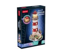 WORLD BRANDS- Nigth Edition : Phare avec LED-Nouveauté, 375-803863MN, Multicolore