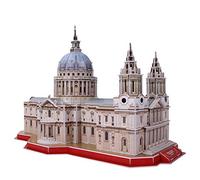 World Brands St Pauls Cathedral, National Geographic, Cubic Fun, Puzzle 3D, Kit de Construction, Multicolore DS0991H