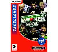 World championship snooker 2003 excellence