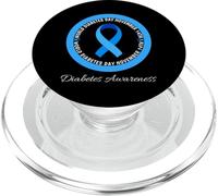 World Diabetes Day 2023 Type 1 Type 2 Diabetes Awareness PopSockets PopGrip pour MagSafe