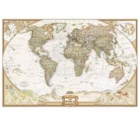 World Executive, Enlarged &, Laminated: Wall Maps World