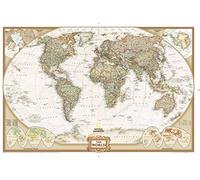 National Geographic – Carte du monde format poster exécutif