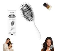 World-Famous 5x Sold out Paddle Brush - Smoother, Stronger, Shinier Hair, Boar Bristle Brush with Nylon Bristles and Microsphere Tips, for All People,Wet Dry Use (1PCS)