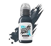 World Famous Tattoo Ink Limitless Pancho 3 Peinture de tatouage professionnelle Conforme à la norme REACH 30 ml