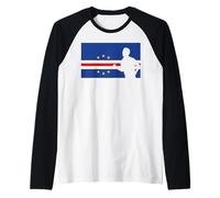 World Football 26 Champion du Cap-Vert Champion Fun Flag Winner Manche Raglan