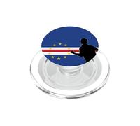 World Football 26 Champion du Cap-Vert Champion Fun Flag Winner PopSockets PopGrip pour MagSafe