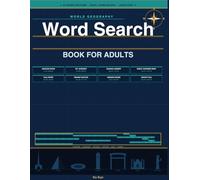 World Geography Word Search & Trivia Book for Adults: Explore Countries, Capitals, Landmarks, and Culture Through Engaging Brain Games