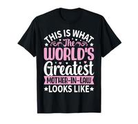 World Greatest Mother in Law Awesome Proud Daughter-in-law T-Shirt