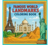 World Landmarks: Coloring Books
