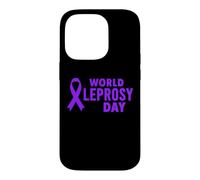 World Leprosy Day T-Shirt pour la journée Mondiale de la Leprosy Coque pour iPhone 14 Pro