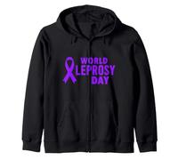 World Leprosy Day T-Shirt pour la journée Mondiale de la Leprosy Sweat à Capuche