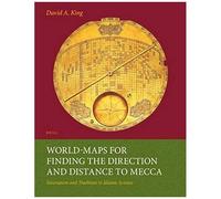 World-Maps For Finding The Direction And Distance To Mecca
