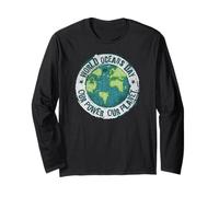 World Ocean Day. Our Power, Our Planet. Save Earth. Nature Manche Longue