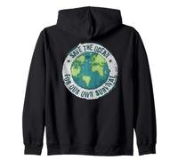 World Ocean Day. Our Power, Our Planet. Save Earth. Nature Sweat à Capuche