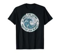 World Ocean Day. Our Power, Our Planet. Save Earth. Nature T-Shirt