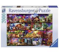 World of Bks 2000 Piece Puzzle by Ravensburger [Gift/Card] NEUF