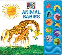 World of Eric Carle, Animal Babies 10-Button Sound Book - PI Kids (Play-A-Sound)