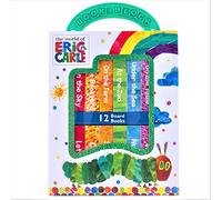 World of Eric Carle, My First Library Board Book Block 12-Book Set - First Words, Alphabet, Numbers, and More! - PI Kids